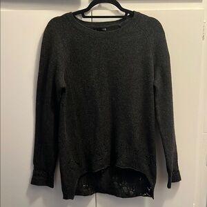 Dark Gray Cashmere Sweater
